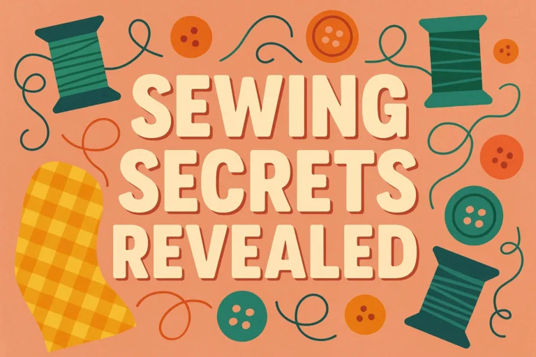 Sewing Tips and Tricks 10 Sewing Secrets Revealed for Expert-Level Creations