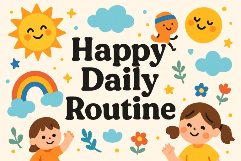 Happy Daily Routine Fun Girl Weekend Routine for a Joyful Life