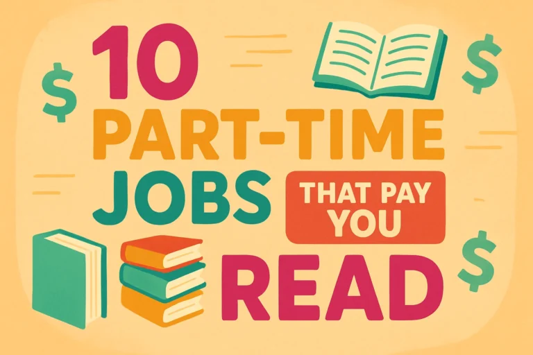 10 Innovative Ideas to Make Money Explore 10 Part-Time Jobs That Pay You to Read
