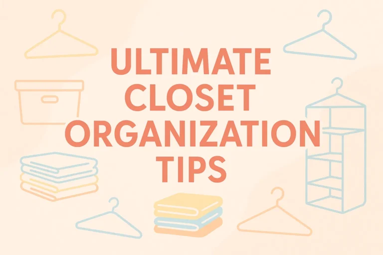 Ultimate Closet Organization Tips 10 Organizing Ideas for a Stunning Wardrobe