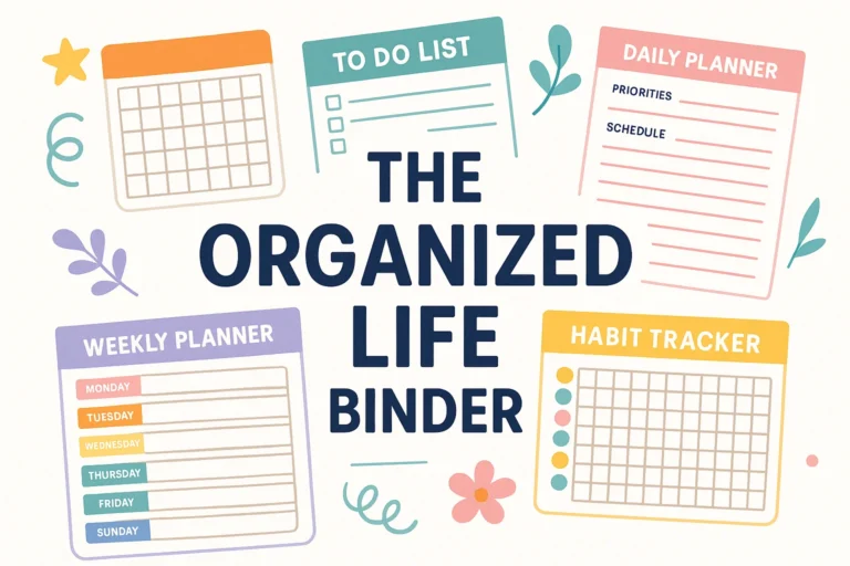 Ultimate Productivity Planner Create Your Dream Organized Life Binder Today