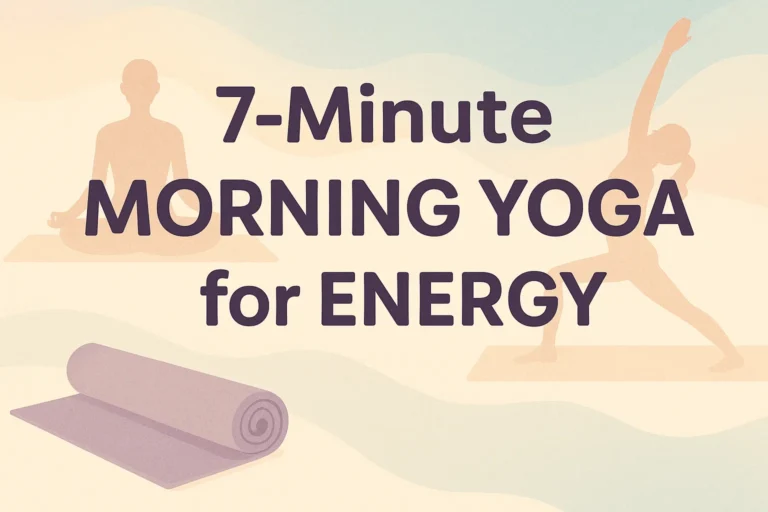 Energizing 7-Minute Morning Yoga Workout for Women Revitalize Your Day at the Gym