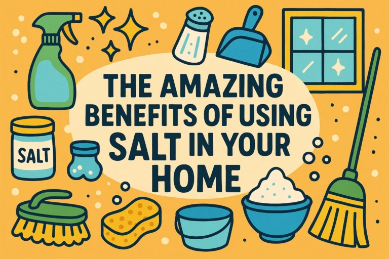 Transform Your Home Discover 7 Amazing Benefits of Salt in Your Weekly Cleaning Schedule