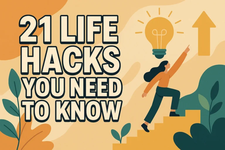 21 Essential Life Hacks for Your Personal Improvement Plan Unlock Your Potential