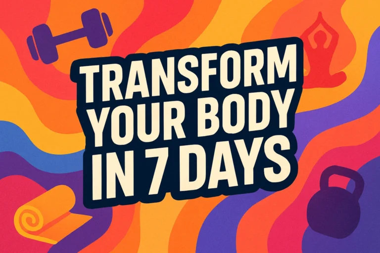 Transform Your Body in 7 Days Exercise at Home No Equipment for Maximum Results