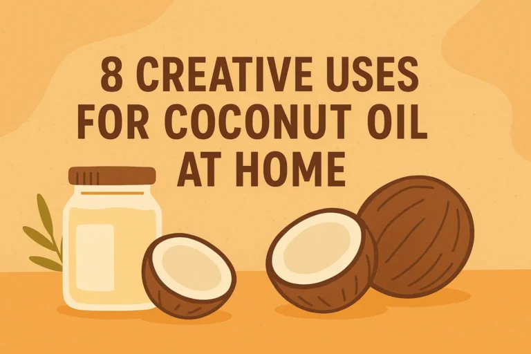8 Creative Uses for Coconut Oil at Home Life Hacks for a Healthier Lifestyle