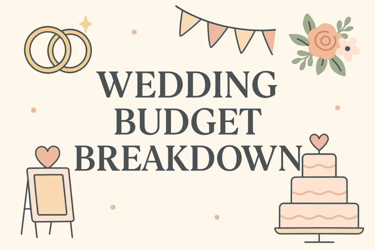 Wedding Budget Breakdown Your Essential Guide to Smart Wedding Planning Decisions