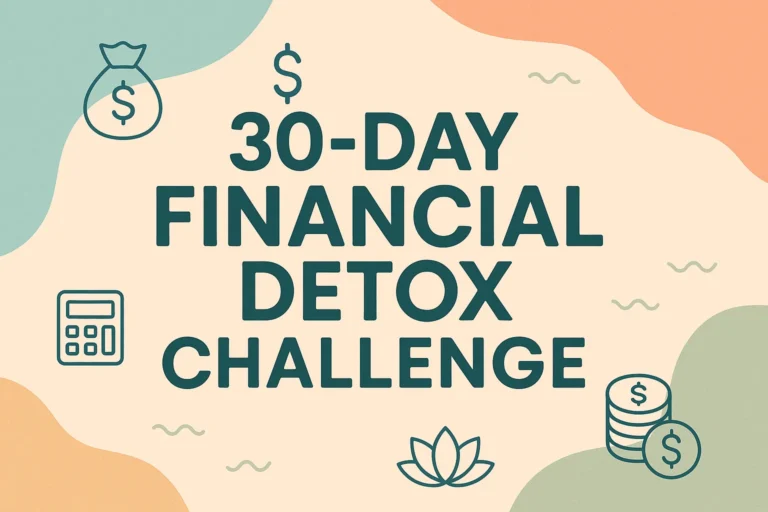 30-Day Financial Detox Challenge Master Your Spending Tracker for a Wealthier You