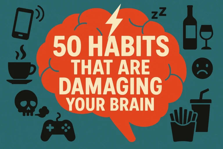 50 Self Improvement Tips Break These 50 Habits Damaging Your Brain Today
