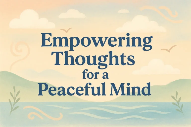 Empowering Thoughts Master Psychology Skills for Overthinking  Mind Peace