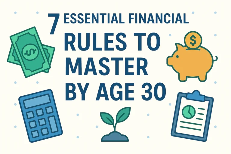 7 Essential Financial Rules for Financial Freedom by Age 30