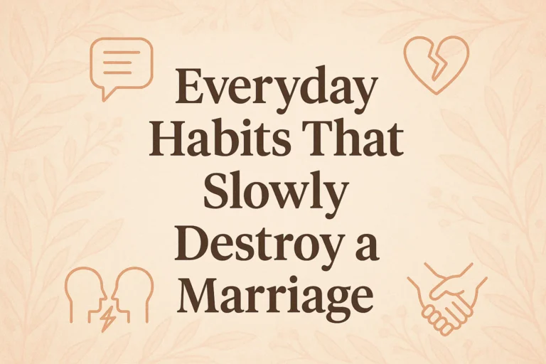 Happy Marriage Tips Everyday Habits That Can Slowly Undermine Your Relationship