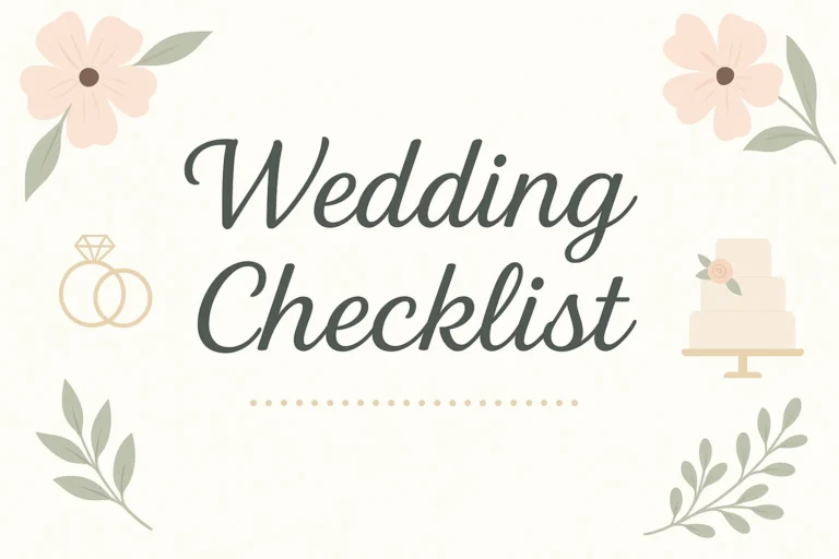 Ultimate Wedding Planning Checklist Your Go-To Guide for Stress-Free Weddings