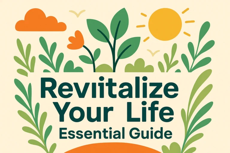 Revitalize Your Life Essential Guide to Get My Life Together and Thrive