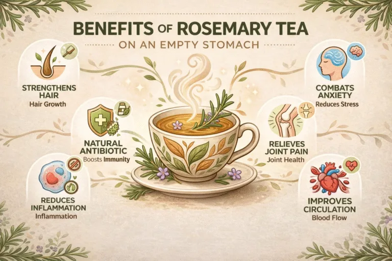 7 Rosemary Tea Benefits on Empty Stomach Hair Growth  Liver Detox