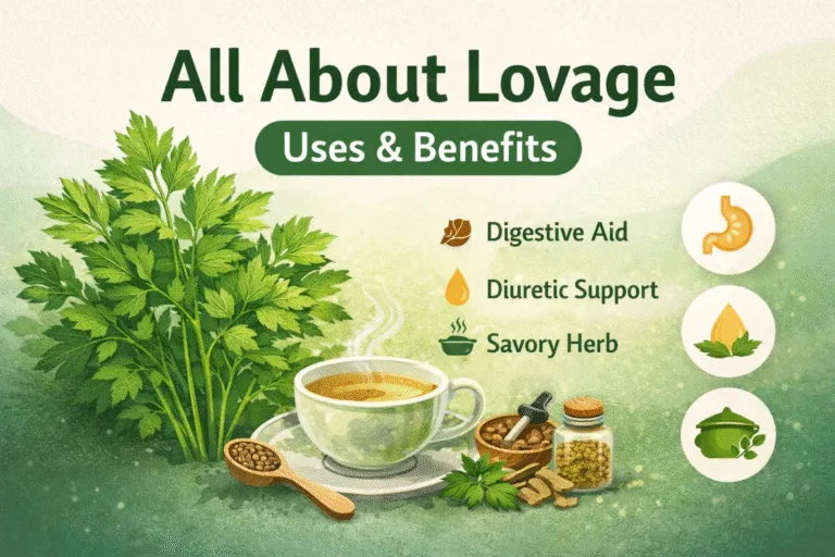 Lovage Herb Health Benefits, Uses  Perennial Growing Guide
