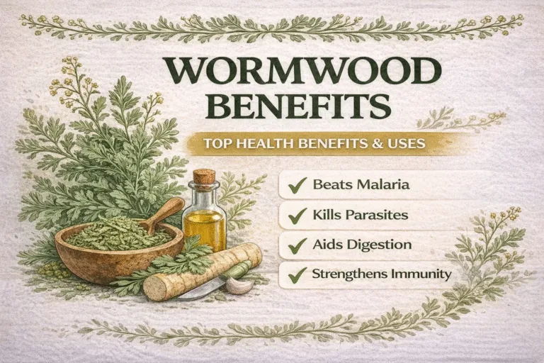 Wormwood Benefits Natural Remedy for Parasites, Digestion  Gut Health