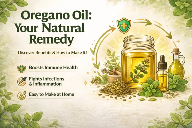 DIY Oregano Oil Homemade Recipe  Health Benefits