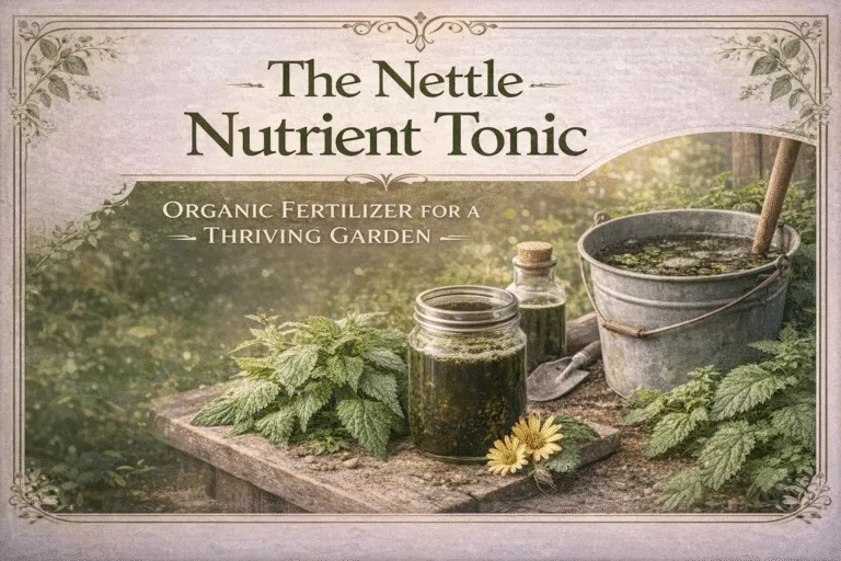 DIY Organic Nettle Tea Fertilizer for Your Garden