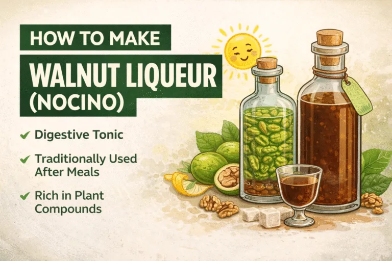 Homemade Nocino Walnut Liqueur Recipe  Digestive Tonic