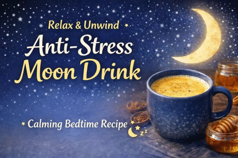 Anti-Stress Moon Drink Recipe for Anxiety  Better Sleep