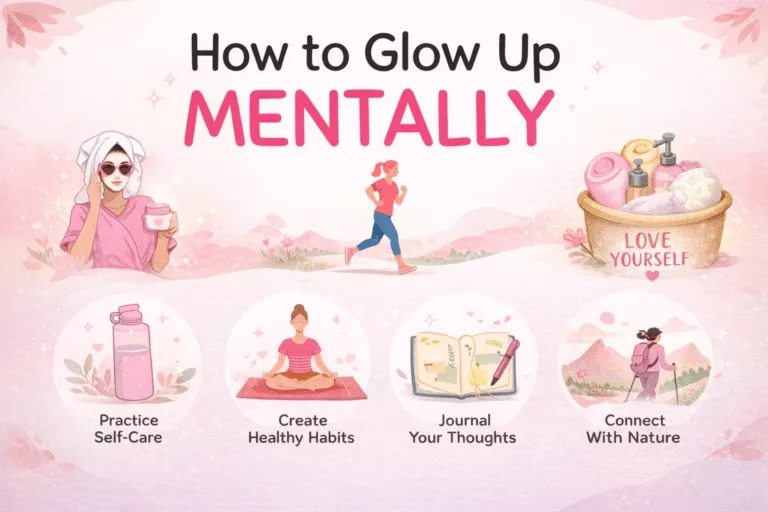 How to Glow Up Mentally 12 Daily Self Care Tips