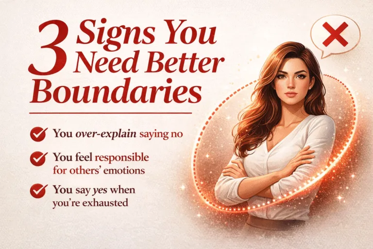 3 Signs You Need Better Boundaries for Improved Mental and Emotional Health