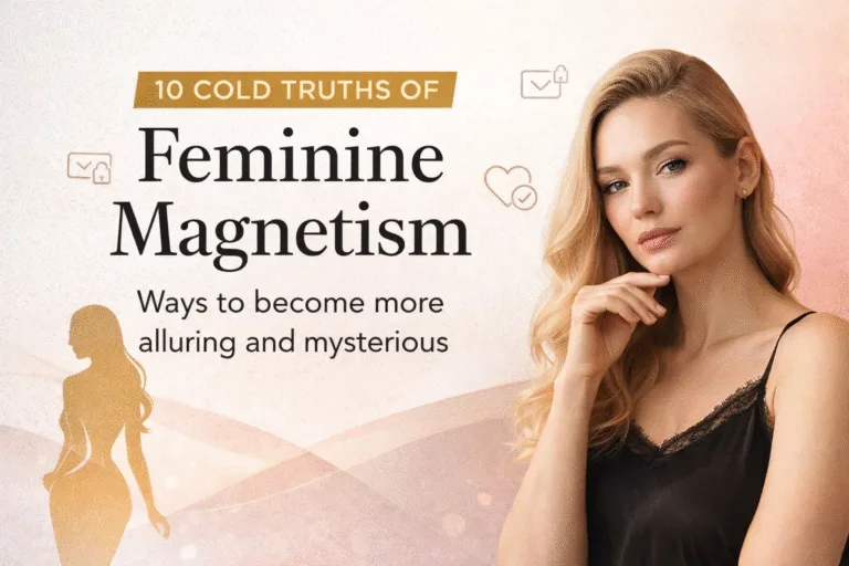 10 Cold Truths of Feminine Magnetism  Detachment  High Value Woman Psychology Tips