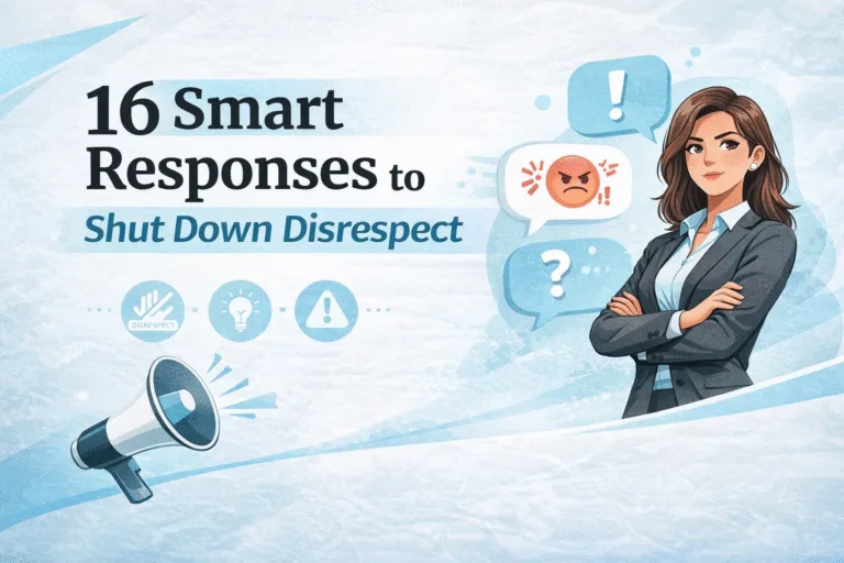16 Smart Assertive Phrases to Shut Down Disrespect  Improve Professional Communication