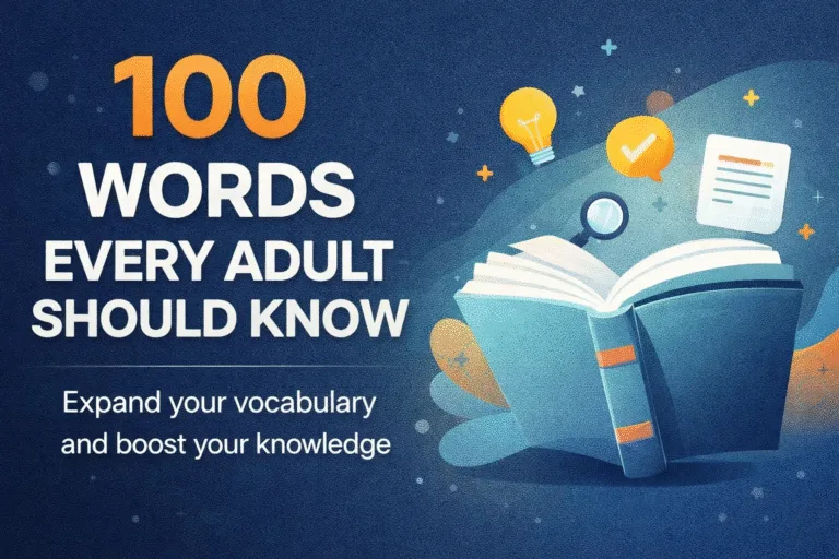 100 Sophisticated Vocabulary Words for Better Writing Skills  English Essay  Creative Writing