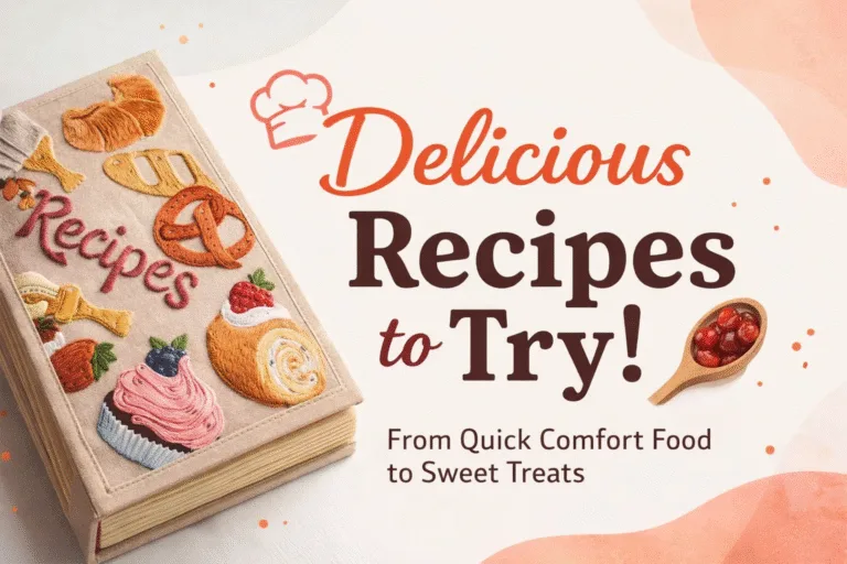 Handmade Embroidered Recipe Journal  Aesthetic Baking Book

Would you like me to generate SEO-optimized Pinterest tags and a description to go with this title