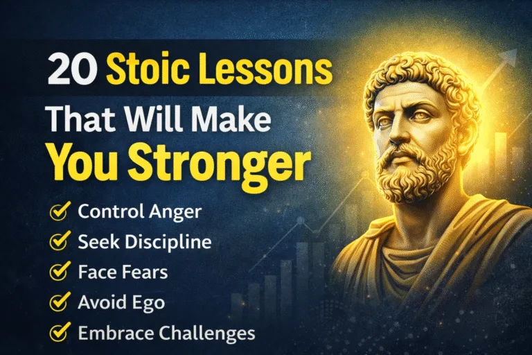 20 Powerful Stoic Life Lessons to Make You Mentally Stronger