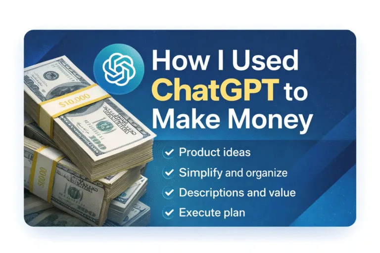 7 ChatGPT Prompts That Actually Worked to Make Money