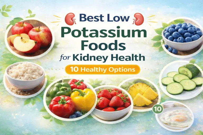 10 Best Low Potassium Foods for Kidney Health  Renal Diet  Kidney Friendly Recipes