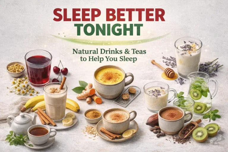 9 Natural Bedtime Drinks to Sleep Better Tonight  Holistic Remedies for Deep Sleep