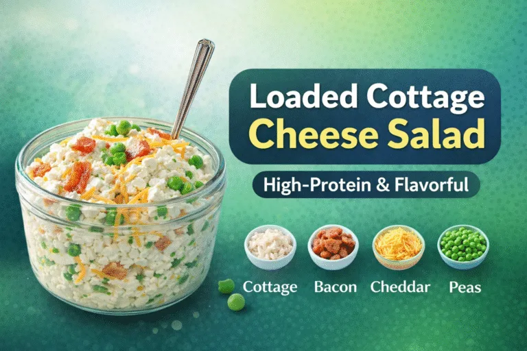 Loaded Cottage Cheese Salad Recipe  High Protein Quick Meal  Healthy Lunch Idea