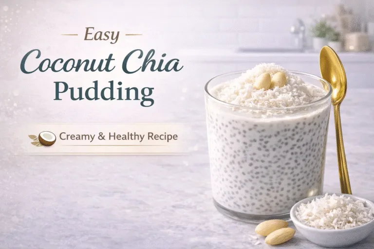 Easy Raffaello Coconut Chia Pudding Recipe