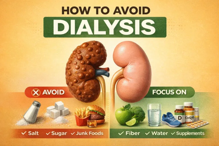 How to Avoid Dialysis Naturally Best Kidney Health Diet and Lifestyle Tips for Detox