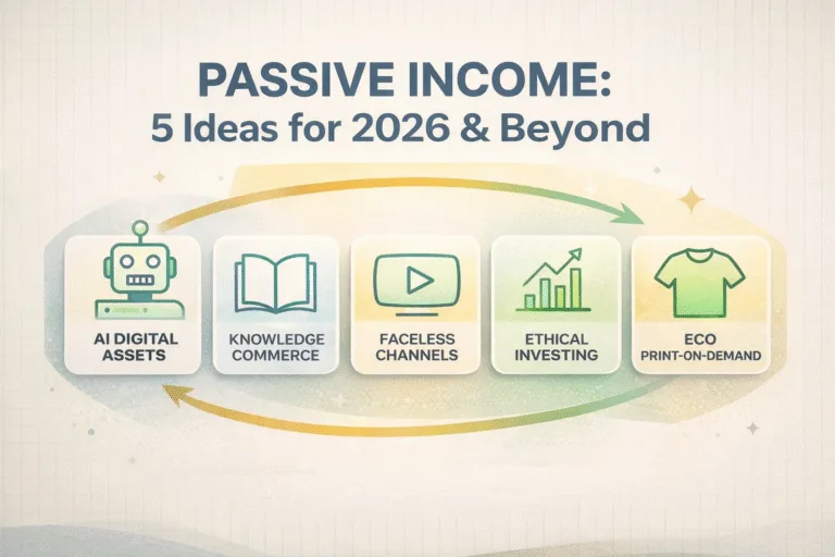 5 Passive Income Ideas for 2026 AI Digital Assets  Ethical Investing Strategy