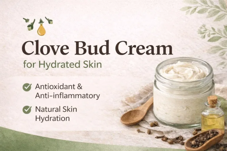 DIY Clove Bud Skin Support Cream Recipe  Natural Soothing Skincare for Hydration  Glow