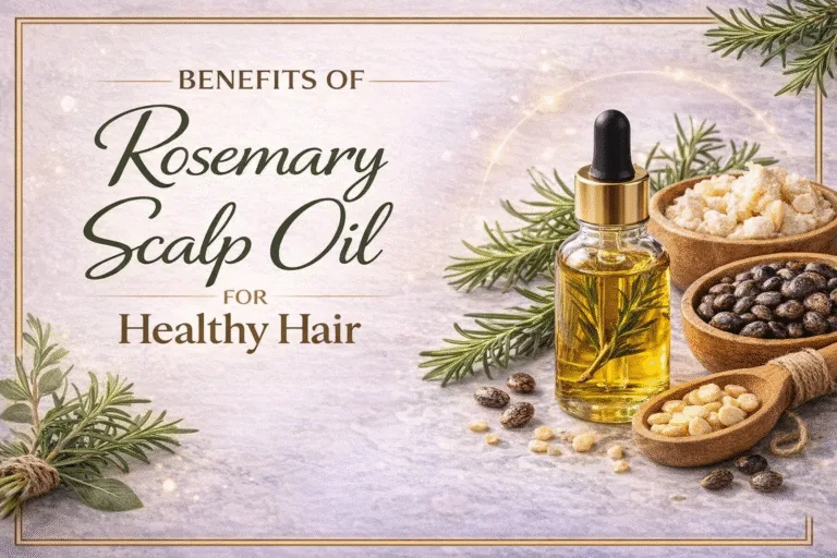DIY Rosemary Scalp Oil Recipe for Hair Growth  Scalp Health  Stimulating Botanical Oil