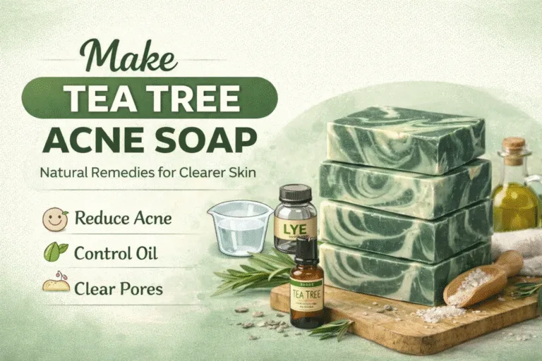 Homemade Tea Tree Oil Soap Recipe for Acne  Natural Skincare DIY for Clear  Healthy Skin