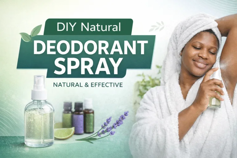 Easy DIY Natural Deodorant Spray Recipe with Essential Oils