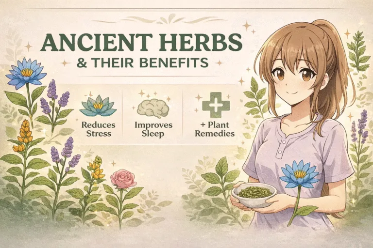 Ancient Herbs  Their Benefits Natural Remedies for Anxiety, Sleep, and Holistic Wellness