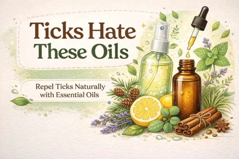 DIY Natural Tick Repellent Essential Oils Ticks Hate