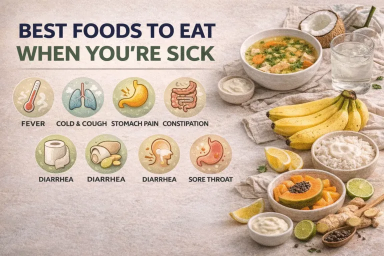 Best Foods to Eat When You Are Sick Natural Remedies