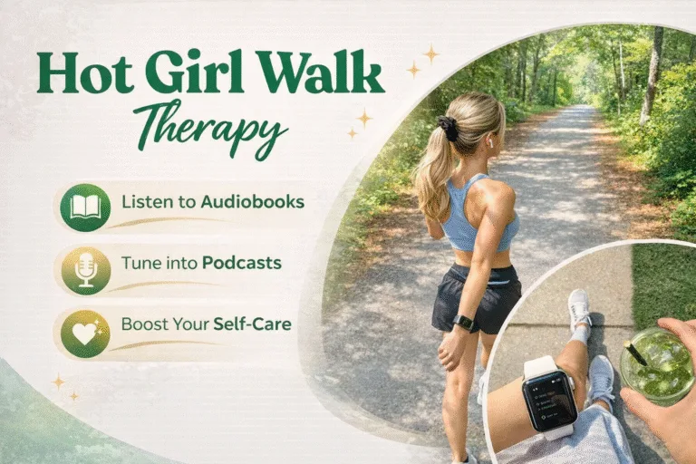 Hot Girl Walk Therapy Best Podcasts  Audiobooks
