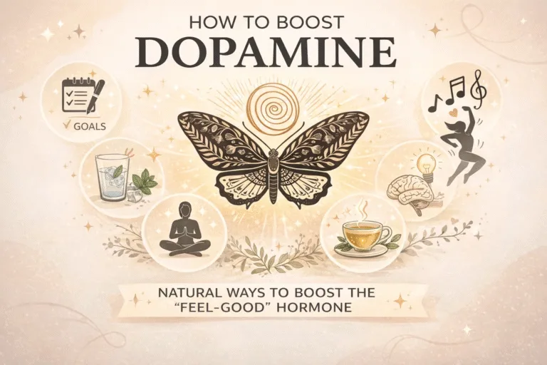 Natural Ways to Boost Dopamine Holistic Tips for Mood, Focus, and Motivation Poster