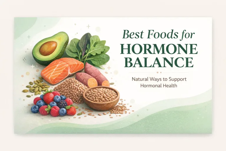 8 Best Foods for Hormone Balance A Guide to Natural Hormonal Health for Women