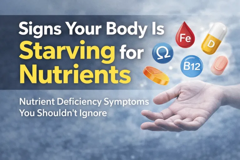 16 Signs Your Body Is Starving Vitamin  Mineral Deficiencies